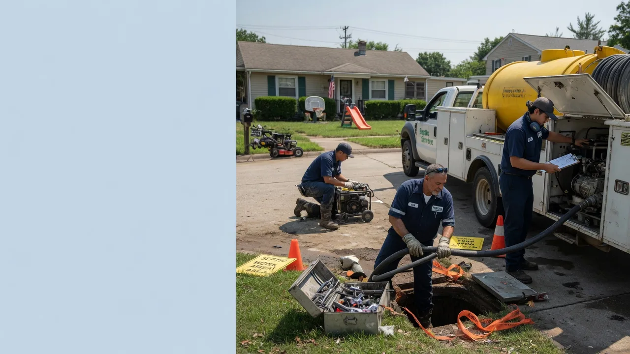Septic Tank Pumping in Fairchild, WI near me